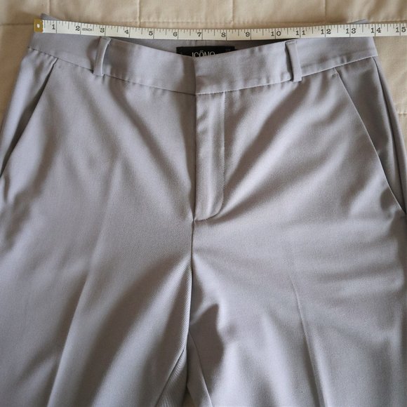 Light Gray Suit Pants Trousers - Picture 3 of 7